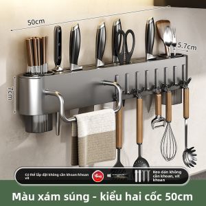 WEIMEIYUAN | Tổng Hợp Gắn Tường Không Cần Khoan Đục Để Dao Kéo Và Đũa