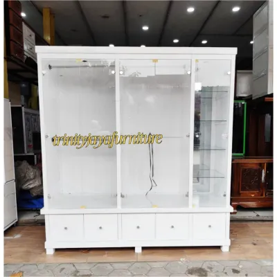 Lemari Pakaian 5 Pintu Gamis Bahan Multiplek Duco/trinityjayafurniture