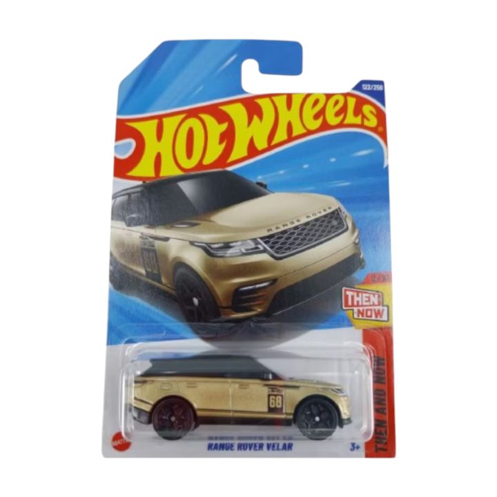 Hot Wheels Range Rover Velar 1:64 scale model Silver Champagne