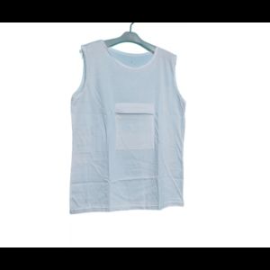 Singlet haji dan Umroh Wanita Exclusive Ardha / Kaos Singlet Haji Wanita Kantong di Dada- Andeska