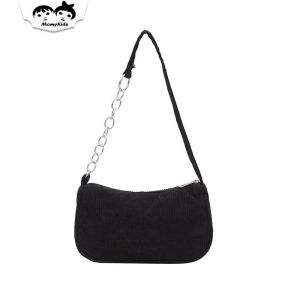 COD Tas Selempang Wanita Corduroy Tas Bahu & Tangan SLing Bag Gaya Korea BAG09