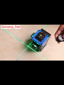 Laser Level 4D 8 Garis 360 Rotari: Alat Konstruksi Teknik Multifungsi