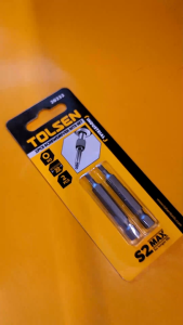 Tolsen 2pcs Hexagon Screwdriver Bit Set (H3 | H4 | H5 | H6 x50mm) S2 Industrial Steel