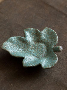 Lu Xin Creative Retro Thick Earthen Tea Cup Mat Ceramic Tea Tray Heat Resistant Pad Cup Holder Gongfu Tea Set Tea Ceremony Accessory