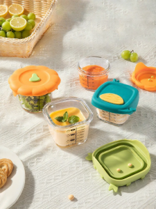 Usbettas | Baby Feeding Set Glass Food Bowl