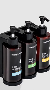 ขวดปั๊มครีม ขวดปั้มโฟม แบบในโรงแรม สามขนาด สีใส