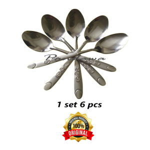 Sendok Makan stainless Tebal isi 6 Pcs