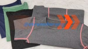 Verena Womens Yoga Shirt Exercise Suit Gym Running Fitness Quick Dry Top Professional Fitness Suit T-Shirt Sportswear Ready Stock 261601 - Verena Borong