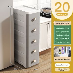 ZHUOLESHI | Thickened Slit Storage Cabinet