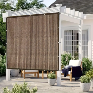 Sunshade Net Anti-UV Brown Outdoor Pergola HDPE Awning Garden Net Greenhouse Net Car Cover