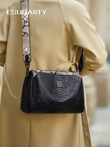 Mothers Day Gift Genuine Leather Womens Bag 2025 New Style Mom Crossbody Bag Trendy Top Layer Cowhide Single Shoulder Bag