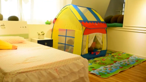 Alie Orginl Portable Kids Play House Tent Fire Engine Truck Pop Up Play Tent-Foldable Indoor/Outdoor Playhouse for Kids