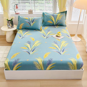 Dansunreve Floral Fitted Bed Sheet 800TC Cotton Super Soft Fittedsheet Mattress Cover Bedsheet Double/Queen/King/Super King