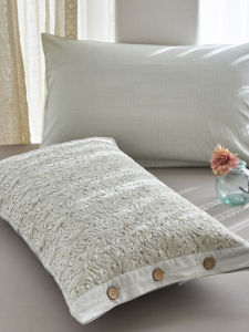 Túi Đựng Gối Bằng Cotton Nguyên Chất 100% Cho Người Lớn Có Khóa Kéo Có Thể Giặt Máy Dùng Được Mọi Mùa Hình Dạng Vuông Đặc Tính Kháng Khuẩn