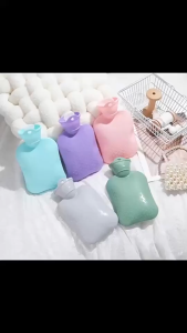 Thick Hot Compress Bag Pain Relief Hot Water Bag 500/1000ml Reusable Injection Water Hand Warmers