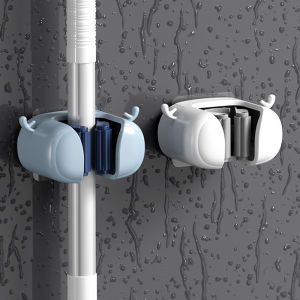 【On Sale】Mop Broom Holder Wall Mounted Mop Holder Hanger Mops Hook Racks