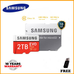 Sansung EVO Plus Class 10128GB 256GB 512GB 1024GB 2000GB 1TB micro SDHC Micro SD Card with Adapter (10 Years Warranty)