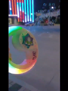 Buzz Lightyear Lighting Bubble Machine Automatic Luminous Bracelet Childrens Toy Gift