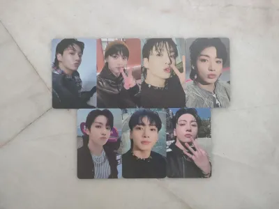 BTS Jungkook solo album standing next to you unofficial photocard album photo card