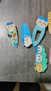 Bandai | Kẹp Tóc Anime Nhật Bản Kawaii - Kẹp Tóc Hoạt Hình Hachiware Usagi Dễ Thương Phụ Kiện Tóc Quà Tặng Cho Người Hâm Mộ