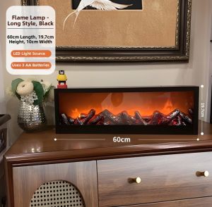 YOULIMEIJIA | Flame Effect Humidifier Mood Light
