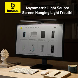 BASEUS | Baseus LED Desk Lamp Screen Light PC Computer Laptop Hanging LED Bar Light Table Lamp LCD Monitor Lamp Study Reading USB Light