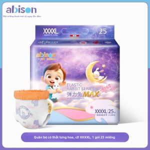 ABISON | Tã Đêm Dùng Mềm Thoáng Khí Probiotics Size L