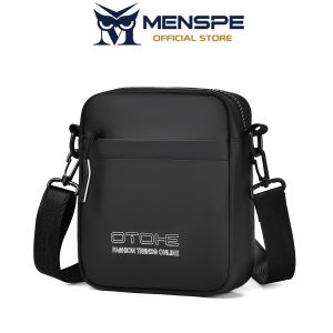 MENSPE Men’s Shoulder Bag Mini Cross Body Bag Casual Lightweight Small Bag Waterproof Leisure Street Bag Travel Bag Outdoor Riding Bag
