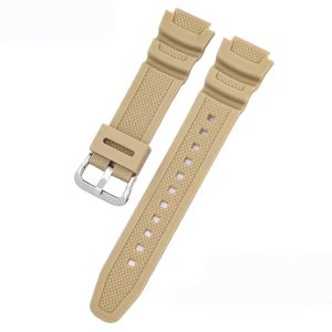 18mm Watch Strap for CASIO AE1200 / 1300 / 1000 W-219 Replacement Silicone Rubber Watch Band Mens Wristband Bracelet Accessorie