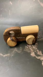 Đồ Chơi Xe Bồn Mini Đồ Chơi Phương Tiện Giao Thông Cho Bé Bo Góc An Toàn - THATUWOOD