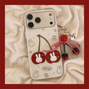 HUASUME | Cherry Miffy Bunny Design Shockproof Phone Case