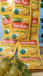 Nutrisari Rasa Sweet Mango 10 Sachet Minuman Bubuk Rasa Buah