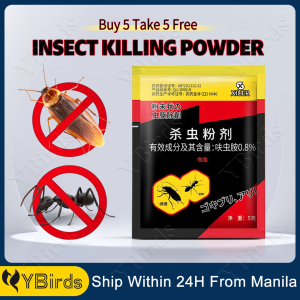2-In-1 Cockroach Ant Killer Powder: Effective Insect Killing Bait Powerful Insecticide for Indoor/Outdoor Use