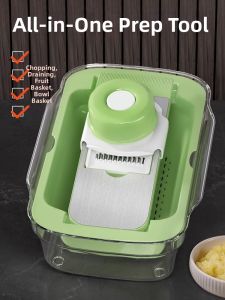 DEMING | Multi-functional Stainless Steel Kitchen Vegetable Slicer