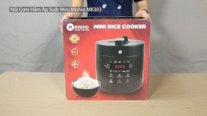 Nồi cơm điện mini có chức năng áp suất 1L (2.5L) Mishio