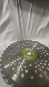 ใบมีดตัดหญ้าวงเดือน     ฟันติด คาร์ไบด์   10 นิ้ว ใบมีดตัดหญ้าAllways