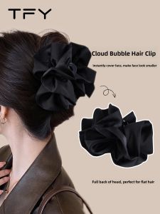 TFY | Large Decorative Bow Hair Clip For Big Hair Volume