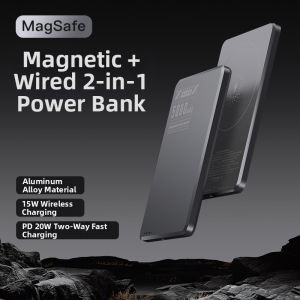 HANG | Magnetic Wireless Charging Power Bank Portable Airplane Safe