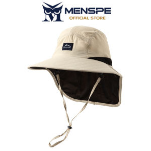 MENSPE Sun Cap Large Shawl Beach Hat Sun-proof Hat Casual Sun Hats Portable Fisherman Cap Large Brim Cap Sun Protection Cap UV Protection Hats for Summer Outdoor Travel