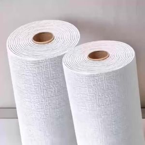 Wall Paper Linen 3D Foam Self-adhesive PVC Solid Color Thickened Waterproof Perfect for Bedroom Living Room ﻿ Wallpapers Home