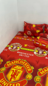 Sprei Kekinian Karakter BOLA Terlengkap Berkualitas Premium Nyaman Set Sarung Bantal Sarung Guling Tali