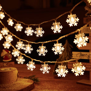 BEAUTY IN THE LIGHT | Đèn Trang Trí Hình Bông Tuyết Noel Cho Nhà & Ban Công