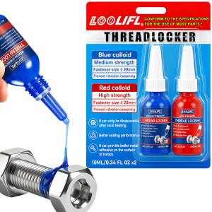 New 243 271 Threadlocker Screw Glue Medium High Strength Quickly Cured Thread Locking Agent Anaerobic Adhesive Anti-Loosening