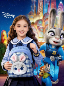 Disney | Cute Big Capacity Plush Zootopia Theme Backpack