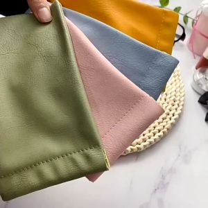 BECORATE Soft PU Leather Reading Glasses Bag Cases Waterproof Solid Color Eyeglasses Sunglasses Pouch Storage Bags Eyewear