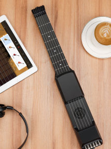 Smart Guitar Beginner Folk Portable Silent Practice Electric Guitar Non-Hand Damage Ideal for Students Dream round Brand