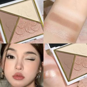 Bảng Phấn Tạo Khối 3 Trong 1 HISYI Phấn Tạo Khối Mũi Phấn Làm Sáng Vùng Mắt Phấn Tạo Khối Và Làm Nổi Bật Tự Nhiên Lâu Trôi