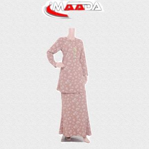 CEY LESS IRON SIDE POCKET BAJU KURUNG BUNGA DESI RIOU CUTTING YF119-BKP