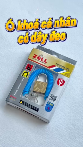 [LHT] Ổ Khóa Tủ Cá Nhân Có Dây Đeo Cho Học Sinh Trẻ Em Khóa Ba Lô Vali Mini An Toàn