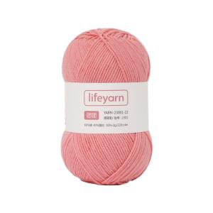 LIFEYARN | Hand Knitting DIY Baby Sweater Milk Cotton Yarn 5 Ply